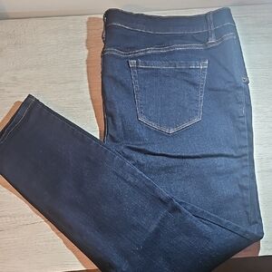 Liz Lange Dark Blue Skinny Jeans